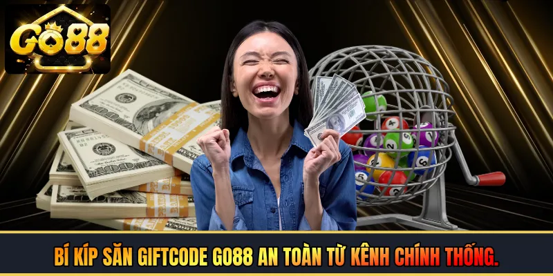 Bí kíp săn giftcode GO88 an toàn từ kênh chính thống
