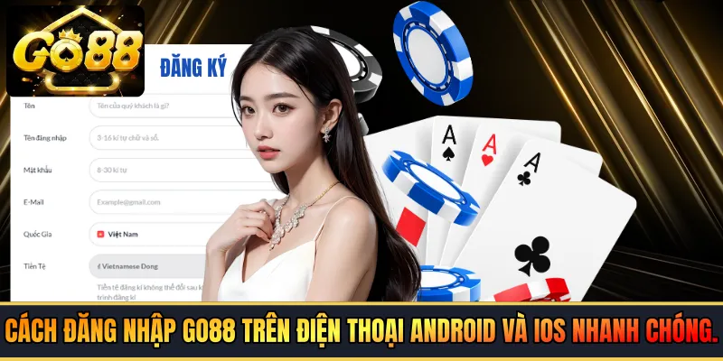 Cách đăng nhập GO88 trên điện thoại Android và iOS nhanh chóng